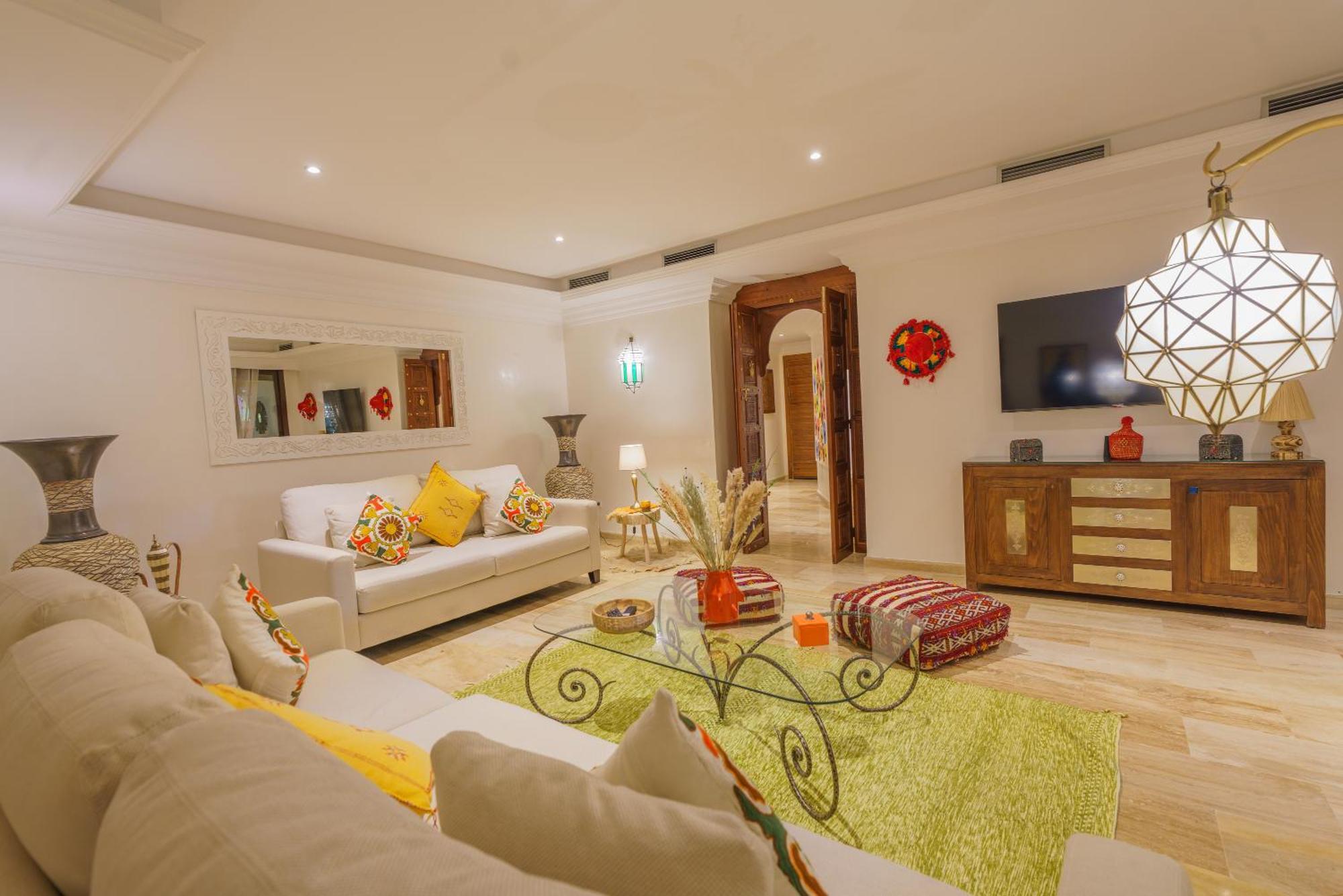 Luxueux 138 M2 Avec Piscine Lägenhet Marrakesh Exteriör bild