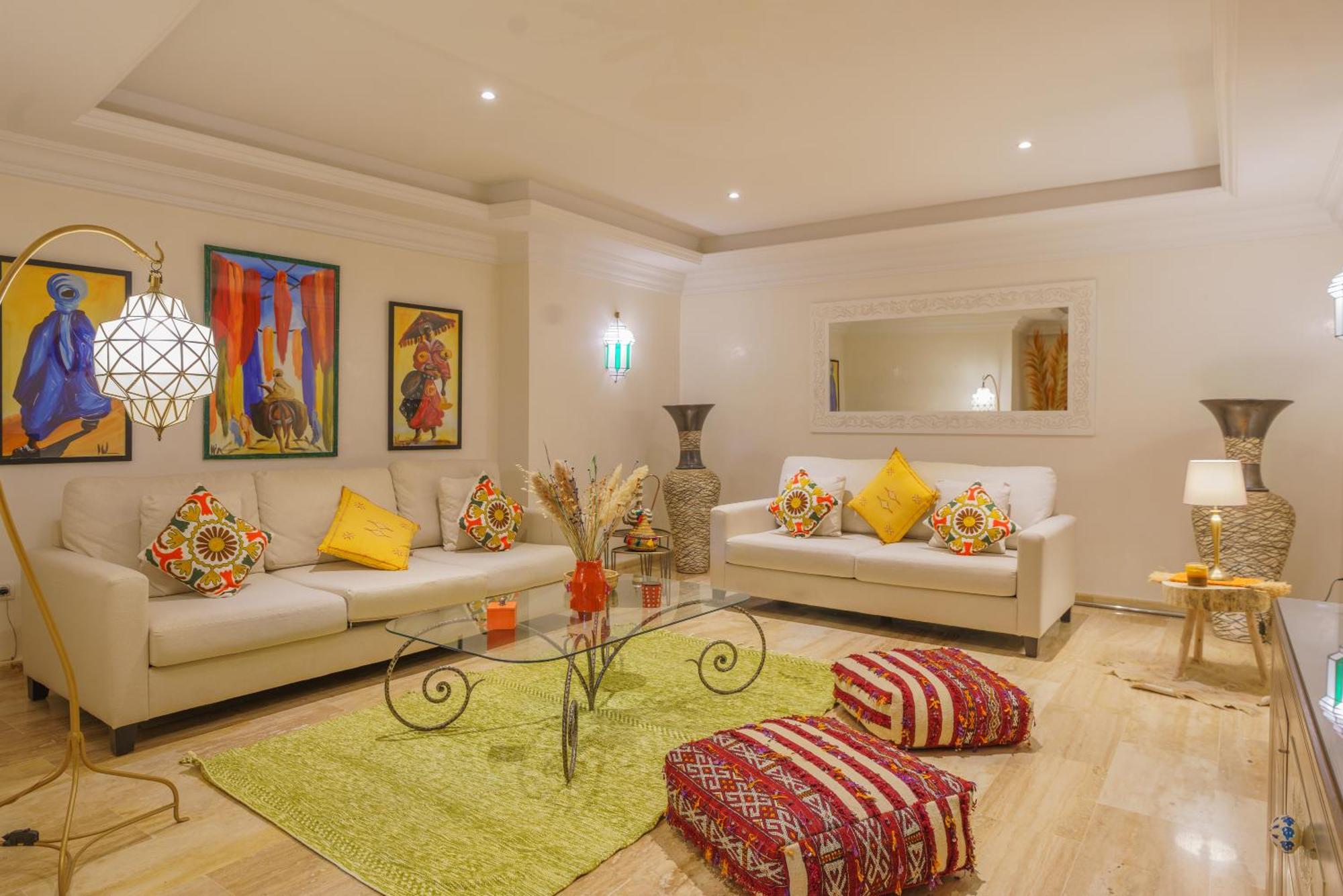 Luxueux 138 M2 Avec Piscine Lägenhet Marrakesh Exteriör bild